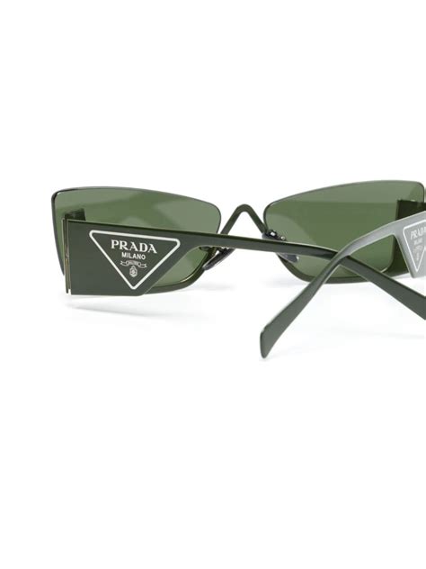 prada 50mm rectangular sunglasses|prada sunglasses clear frame.